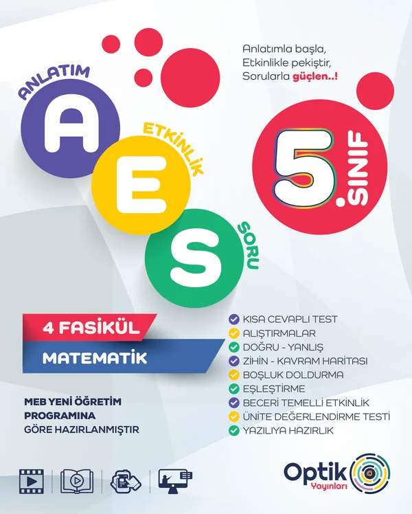 5. Sınıf Matematik AES (Anlatım · Etkinlik · Soru)