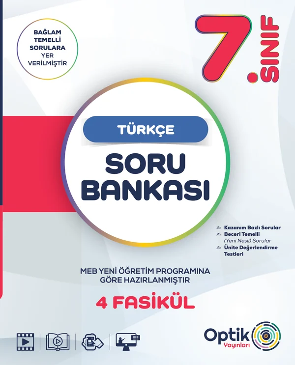 7. Sınıf Türkçe Soru Bankası kapağı