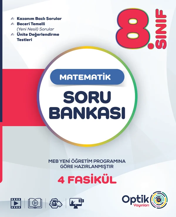8. Sınıf Matematik Soru Bankası kapağı
