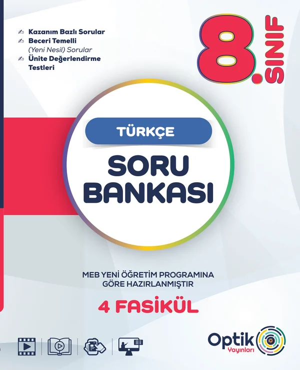 8. Sınıf Türkçe Soru Bankası kapağı